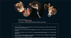 Desktop Screenshot of morenotango.com